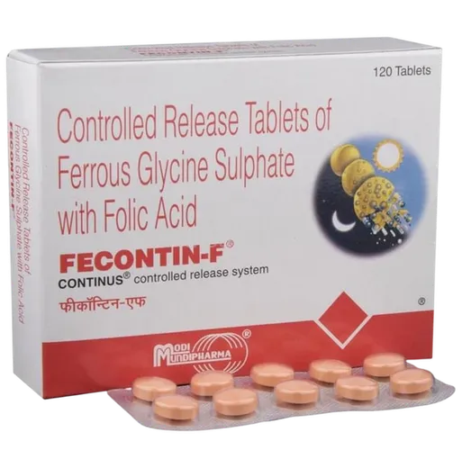 fecontin f tablet 10's